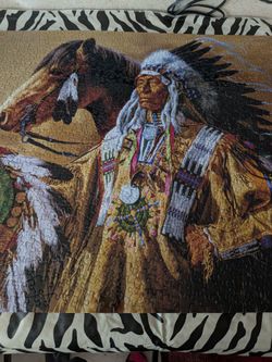 Pre Assembled Native American 1,000 Piece Puzzle