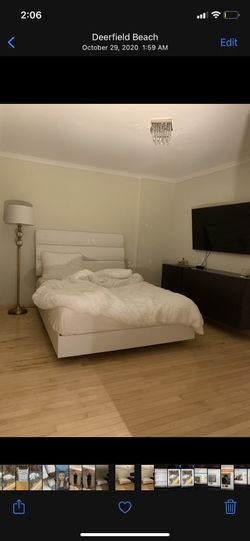 White Bed Frame