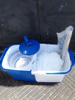 Mr clean spin mop and bucket