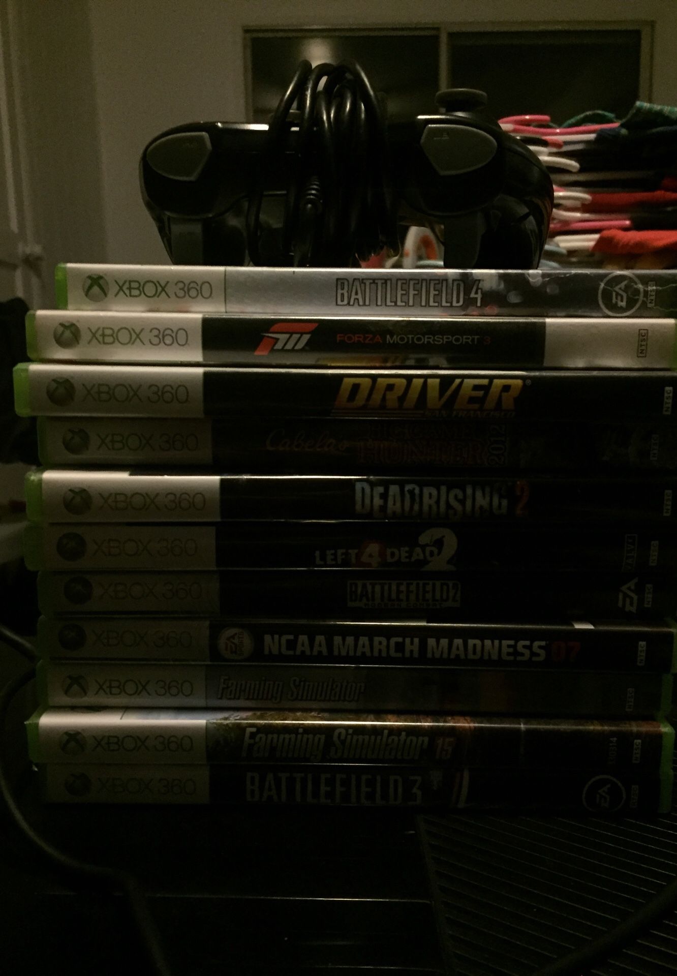 XBOX 360 AND GAMES