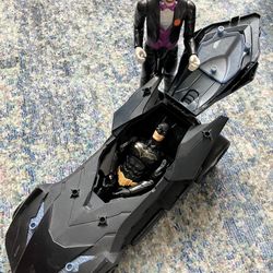 Batman, Joker, Batmobile