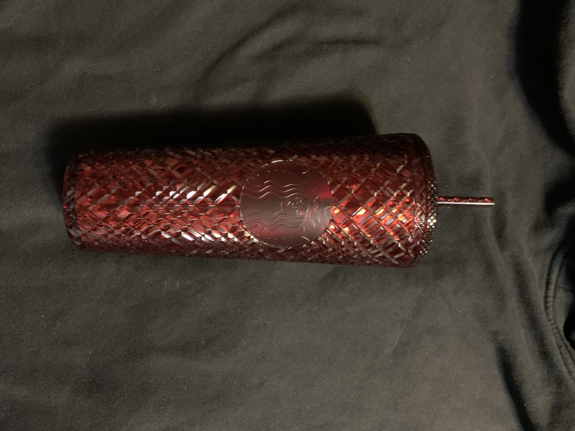 24oz Starbucks Red Studded Timbler