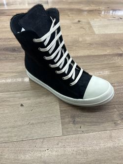 Rick Owens Black Sneakers 