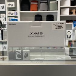 Fujifilm X-M5 XC15-45mm F3.5-5.6 OIS PZ SILVER Limited Time Sale 9/30