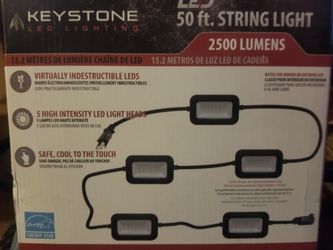 keystone led light string 50 ft.