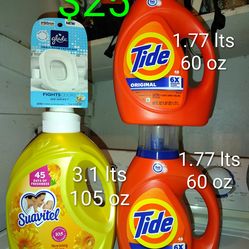 Tide detergent & softener