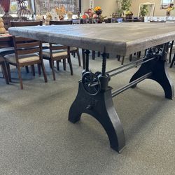 Industrial Design Dining Table 