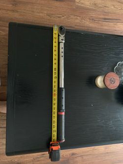 Snap on torque wrench