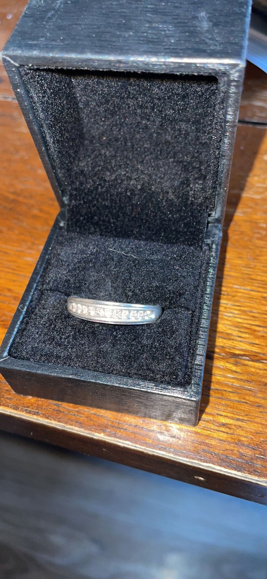 1/3ttcw Diamond Silver Ring