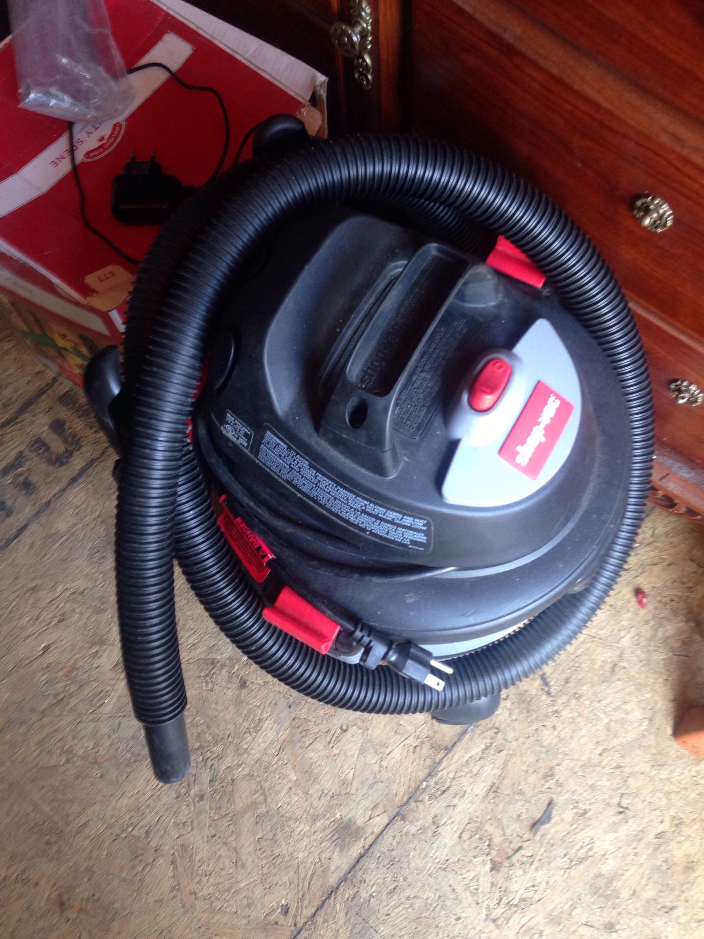 Shop vac only used twice
