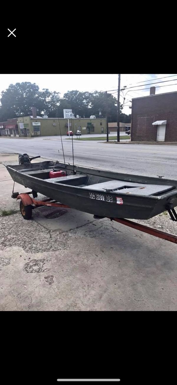 Jon boat for Sale in Greer, SC - OfferUp