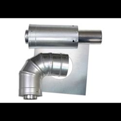 Rheem RTG20210 3"x5" Stainless Vent Kit for Mid Efficiency Tankless Gas Heaters