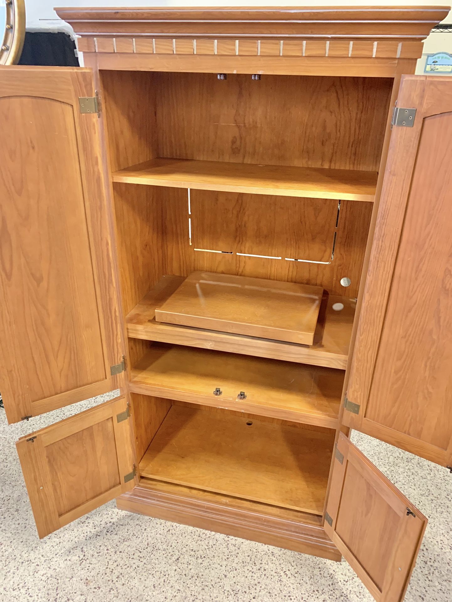 Solid Wood Armoire