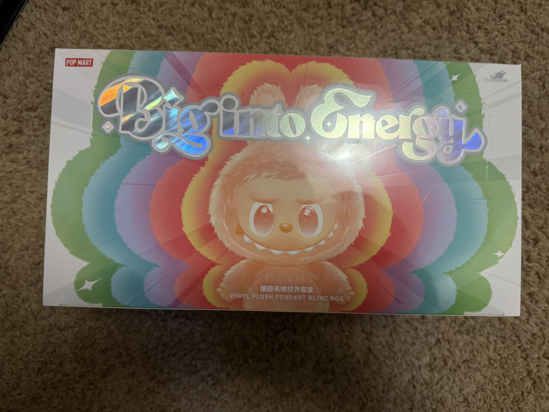 Labubu Big Into Energy Sealed Case
