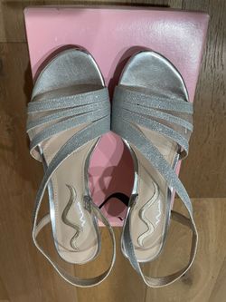 Nina silver dress shoes