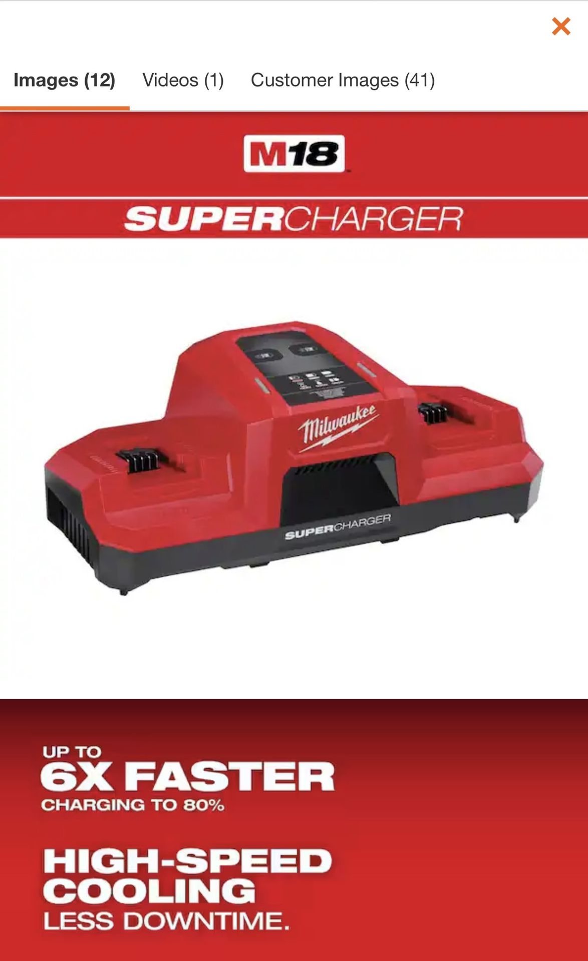 Milwaukee Súper Charger