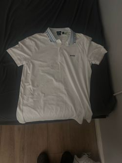 White boss polo