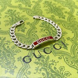 Gucci silver bracelet