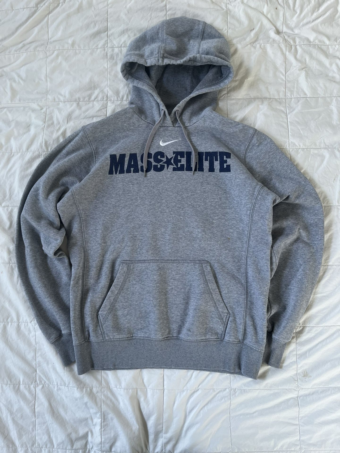 Nike Center Swoosh Grey Hoodie