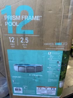 New in box 12ft Intex pool