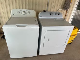 Ge washer and Whirlpool dryer