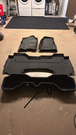 Floor mats for a ram 1500
