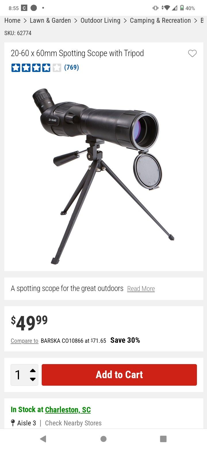 Spotting Scope