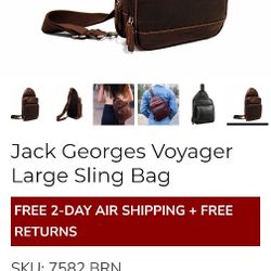 Jack Georges Sling Bag