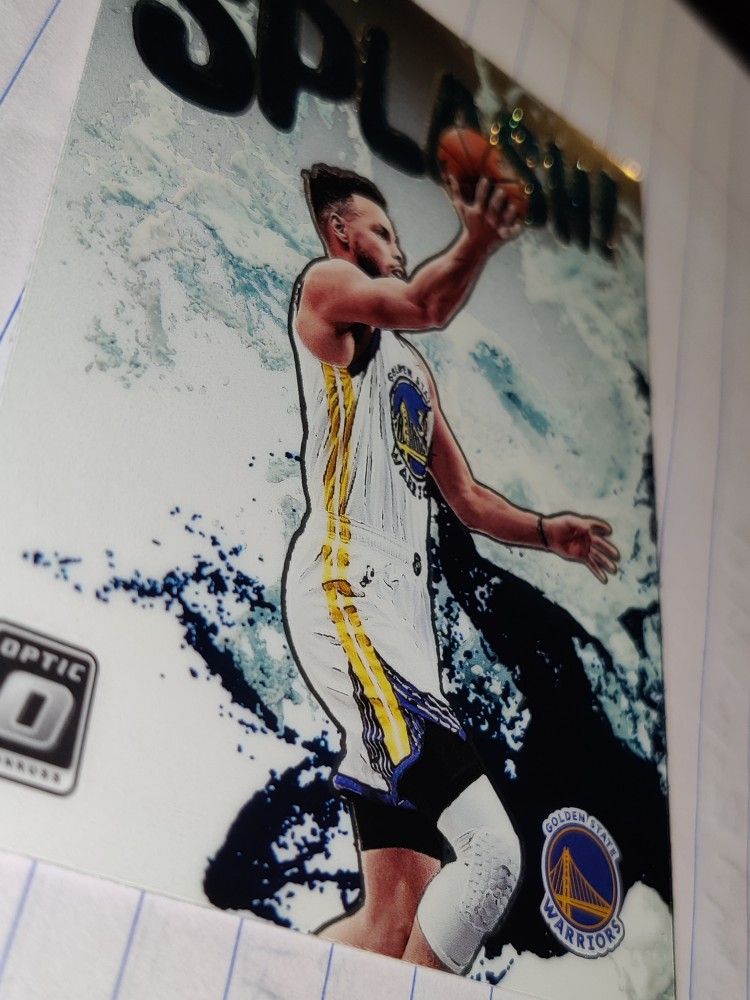 Steph Curry SPLASH! 21-22 Optic/ Donruss
