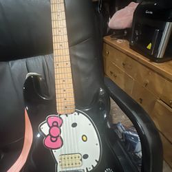 Fender Hello Kitty Electric Guitar