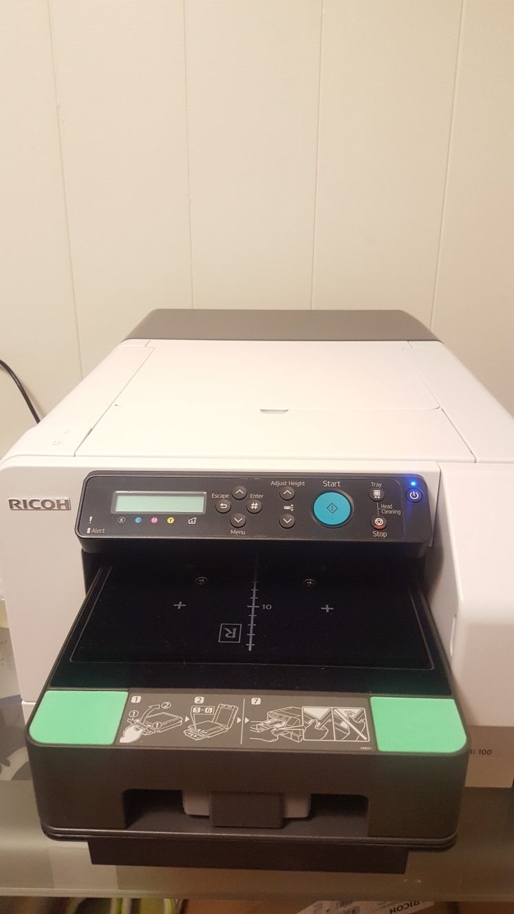 Ricoh Ri100 DTG Printer! Almost Brand New /trade Only $1400!!