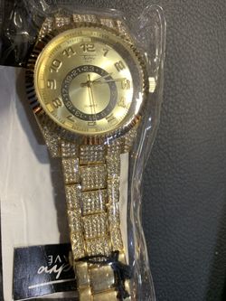 Techno pave watch