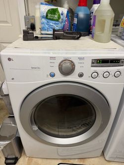 LG Front Load Dryer with Sensor Dry