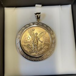 22k Centenario Con Bisel 14k.