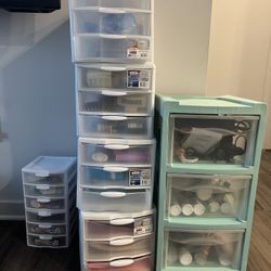 Storage Containers/ Organizer Draws  