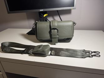Steven Madden Olive Green Crossbody Bag 