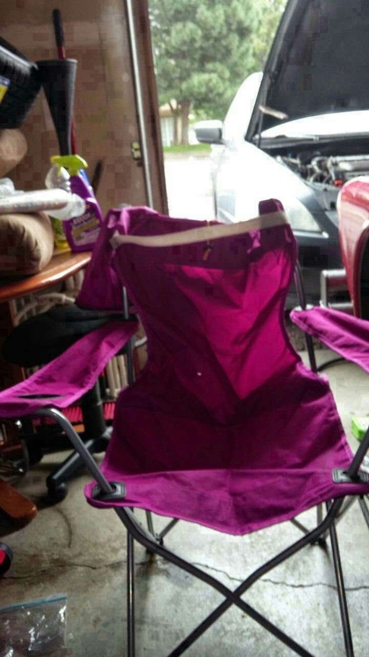 Large fold up char