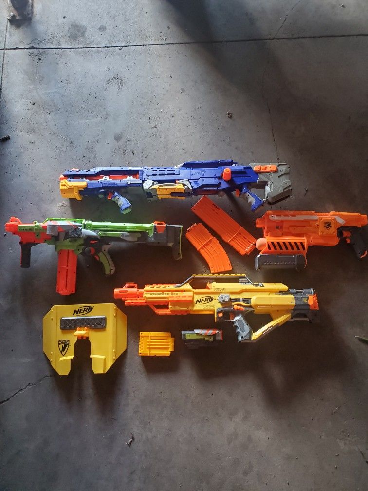 Nerf Gun Lot 