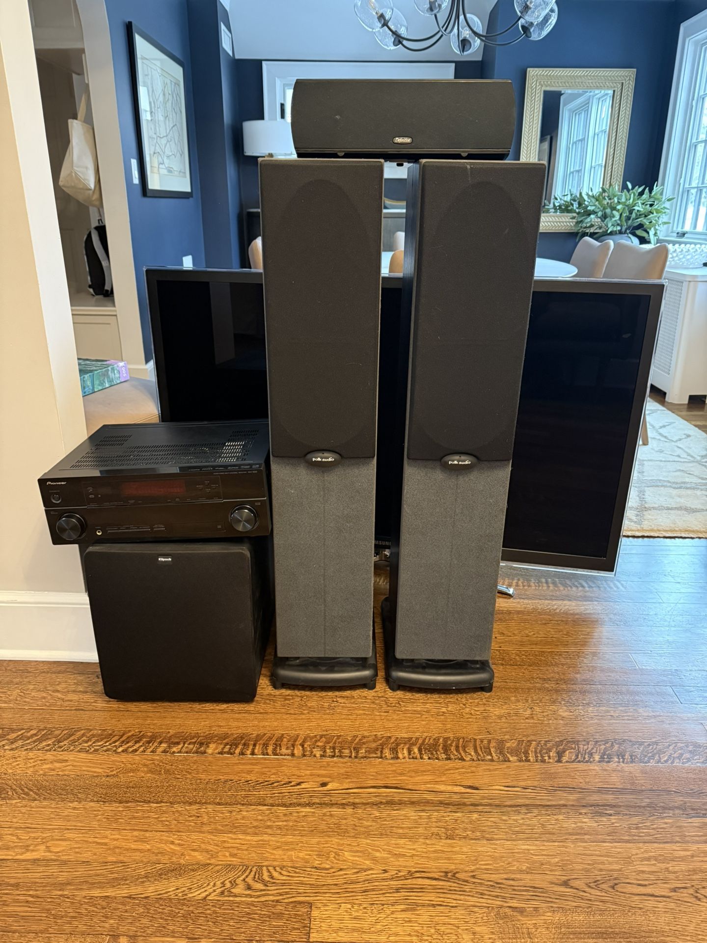 Polk Audio Towers / Klipsch Sub / AV bundle