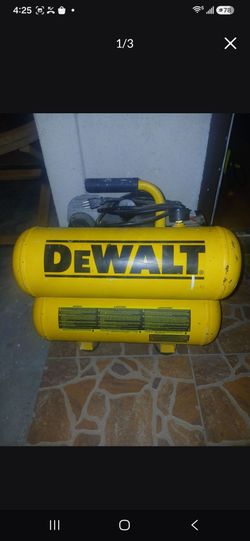 Dewalt stacked 4gal air compressor