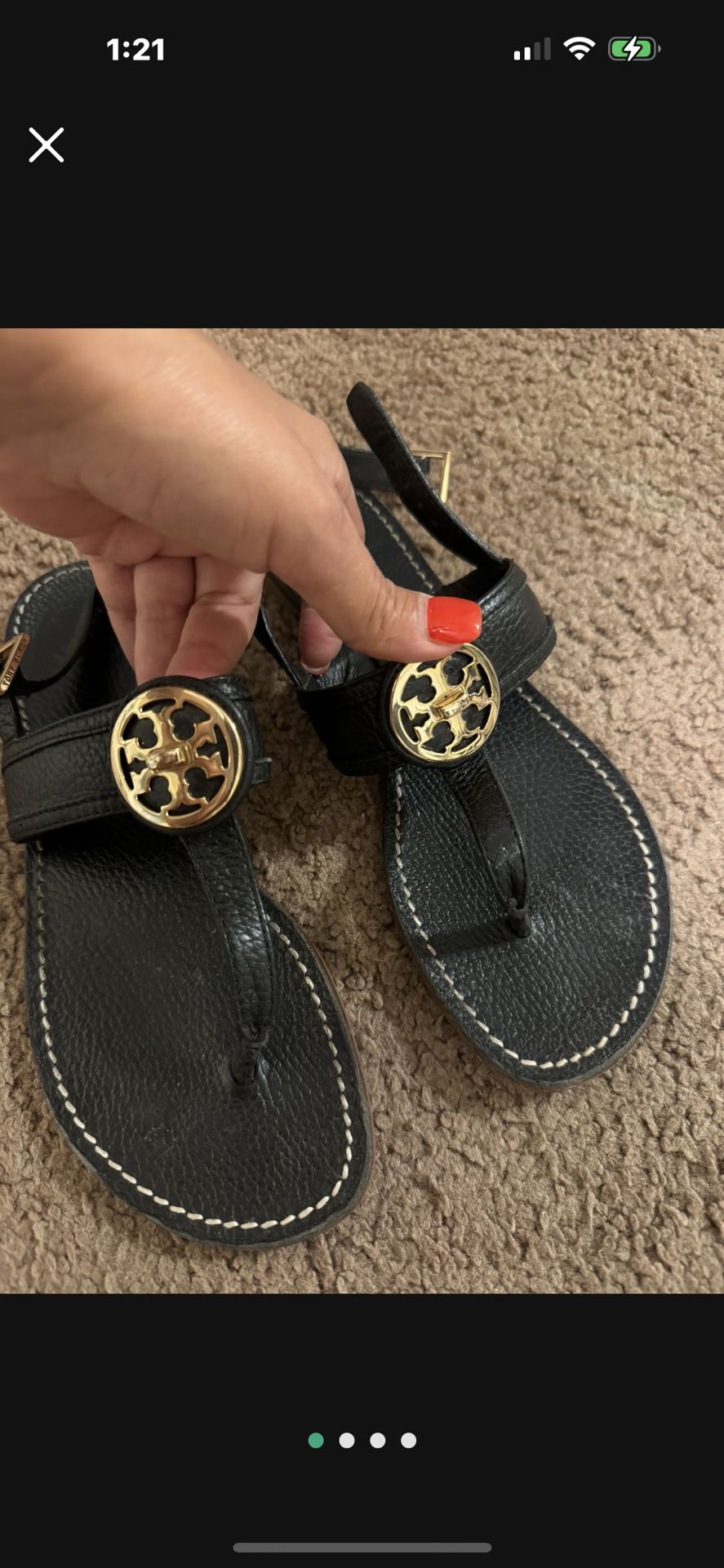 Women’s Sandals Of Tory Bridge Size 9