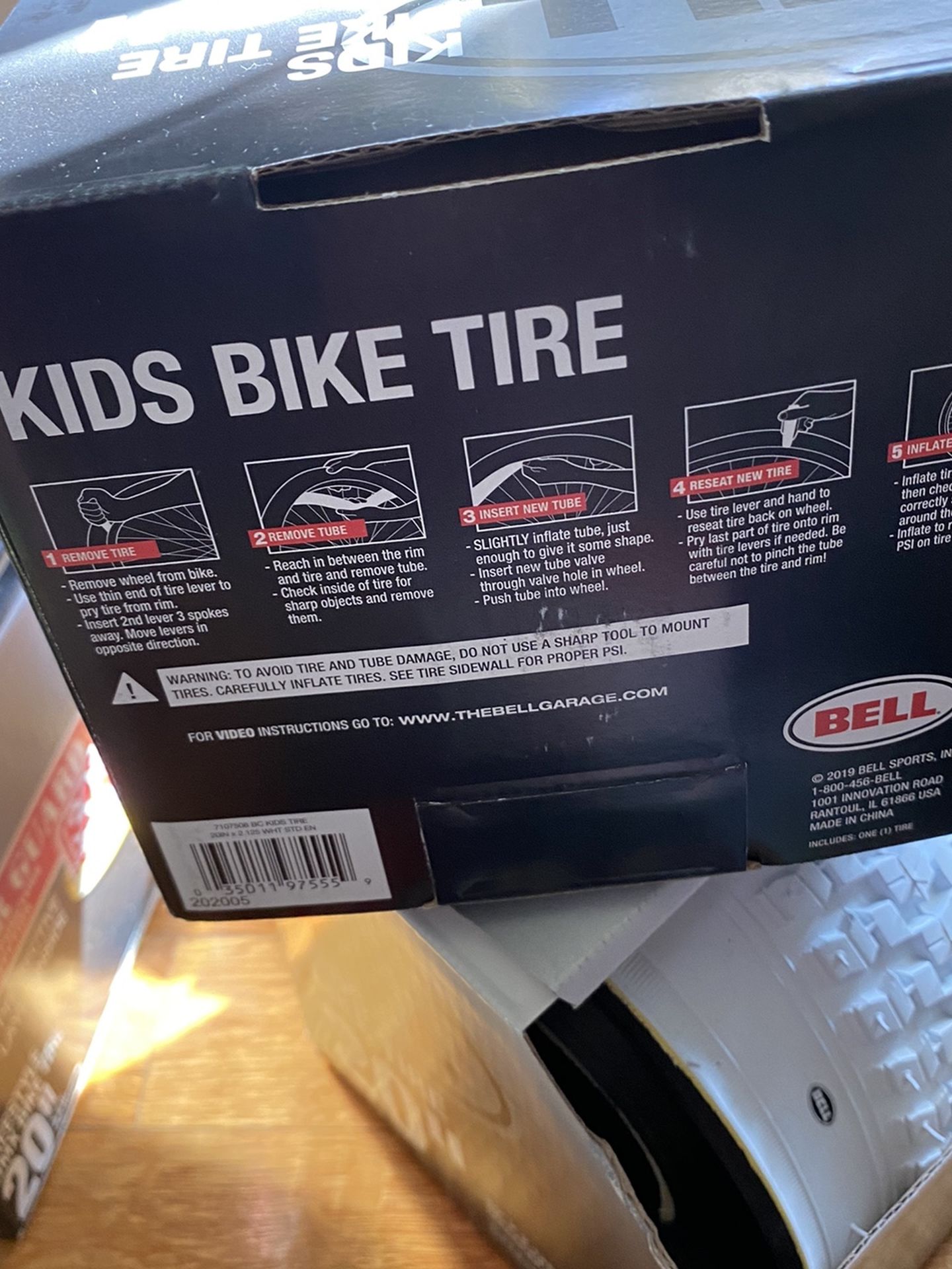 Bmx 20in White Tire