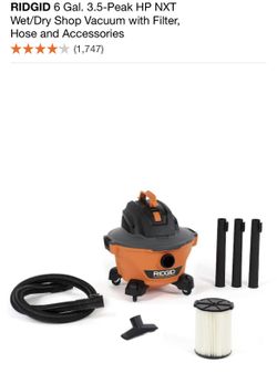 Rigid Wet/Dry Vac