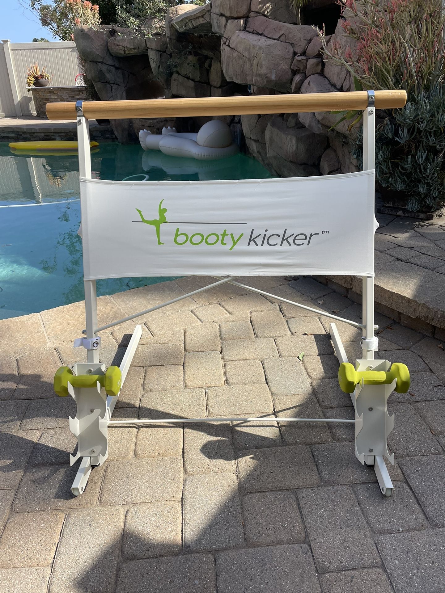 Booty Kicker Ballet Barre- Portable Home Ballet Barre
