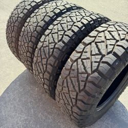 265/70/17 Brand New Nitto RidgeGrappler 32” Tires Off-Road High Quality Quiet Rugged