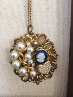 Handcrafted Pendant with chain