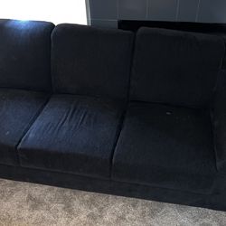 Black couch used