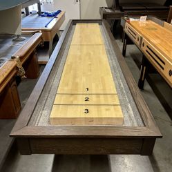 Eiffel 12 Foot Shuffleboard Table