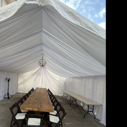 Draping tent