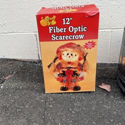 12” Fiber Optic Scarecrow 